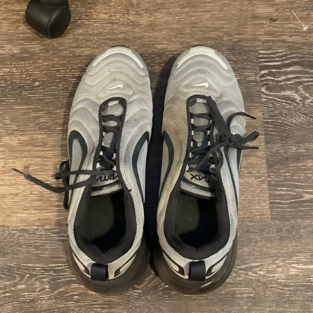 Nike Air Max Gray and Black Sneakers